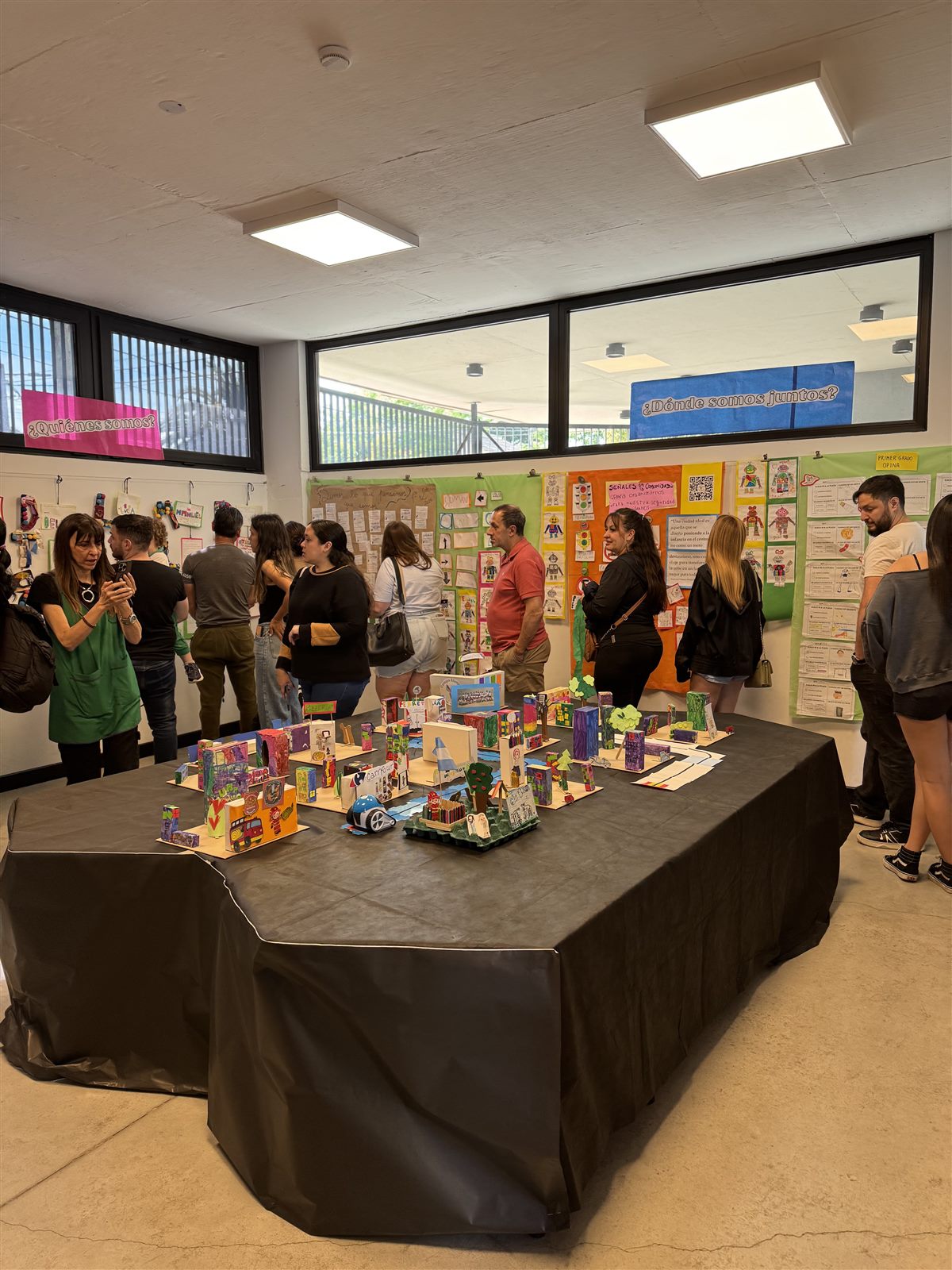 Feria de proyectos con las familias